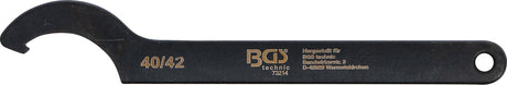 HOOK WRENCH WITH NOSE | 40 - 42 MM (73214)