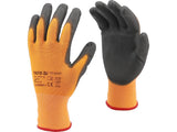 SAFETY GLOVES TOUCHSCREEN FING. PU S. 8 (YT-74751)