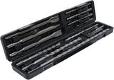 HAMMER, DRILL AND CHISEL SET | SDS SHAFT, CARBIDE TIP | 5 - 20 MM | 12 PCS. (2005)