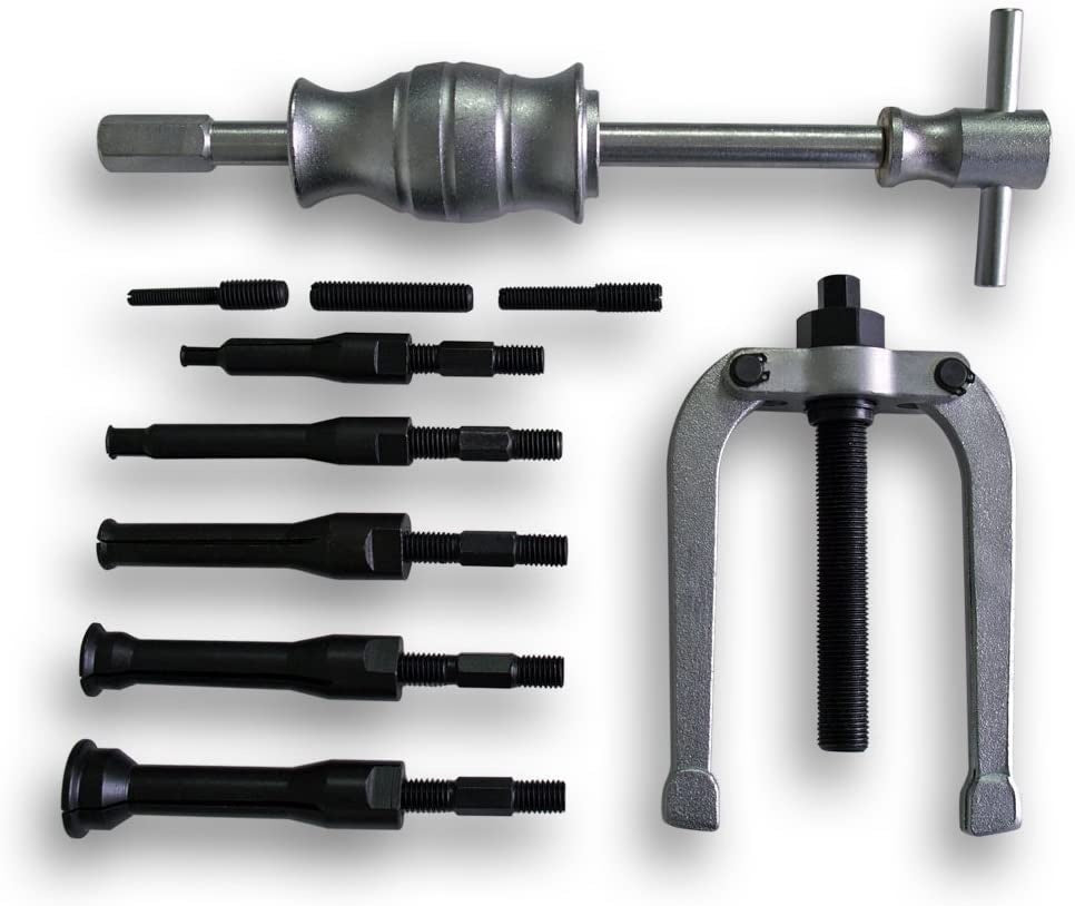 INTERNAL PULLER SET WITH SLIDE HAMMER | 10 PCS. (SK1010)