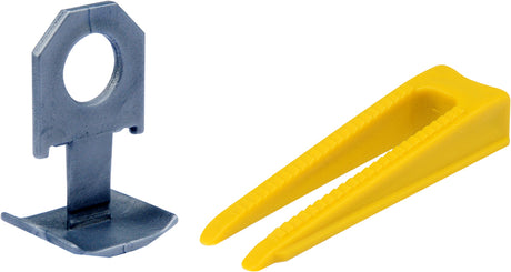 TILE LEVELING SYSTEM | 50 WEDGES + 50 CLIPS (04691)