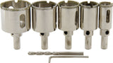 DIAMOND CORE BIT SET | 25-41 MM | 5 PCS. (DHD05)
