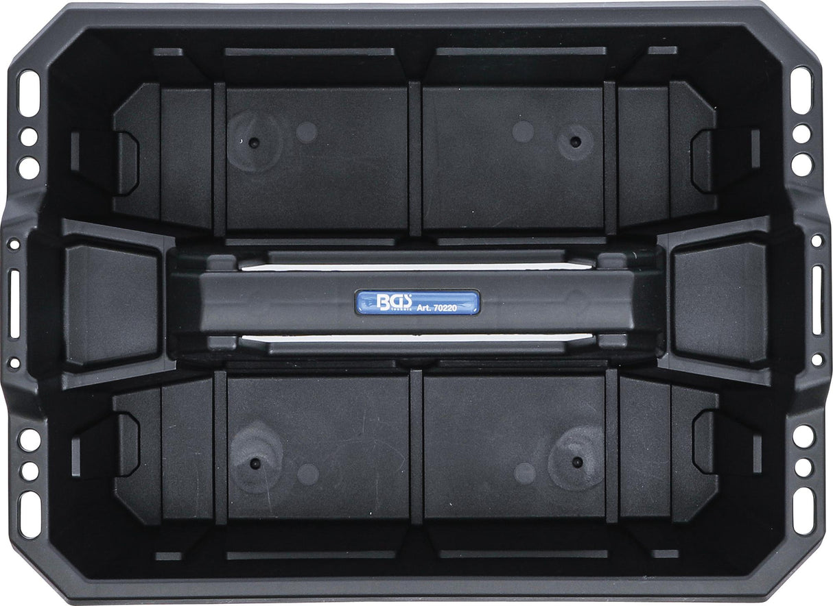 TOOL CARRYING CASE | REINFORCED PLASTIC | INCL. TOOL ASSORTMENT | 66 PCS. (70224)