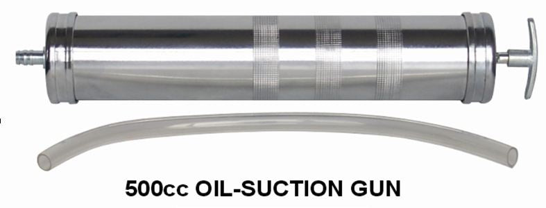 OIL SYRINGE | FLEXIBLE HOSE | 500 ML (ES-0501)