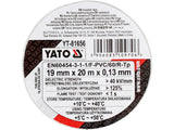 INSULATION TAPE 19MMX20MX0.13MM WHITE (YT-81656)