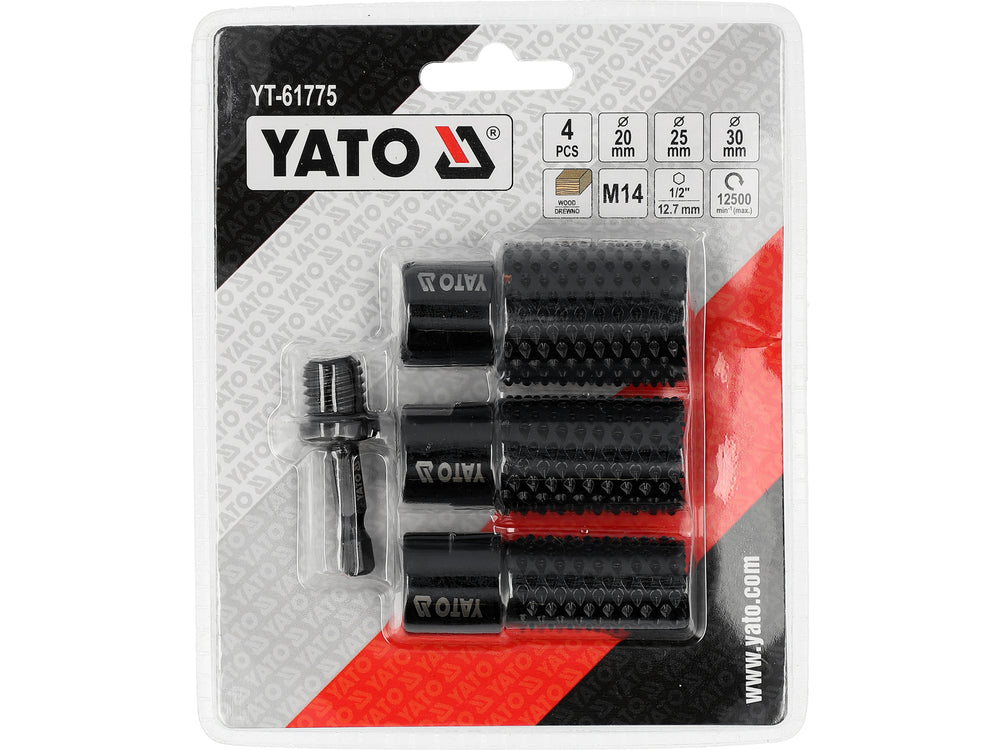 ROTARY FILES SET 4PCS M14 (YT-61775)