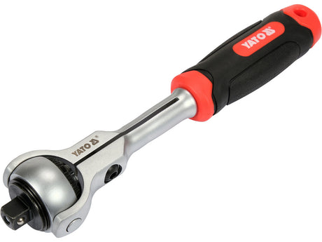 FLEXIBLE RATCHET HANDLE W.ROUND HEAD 3/8 (YT-07201)
