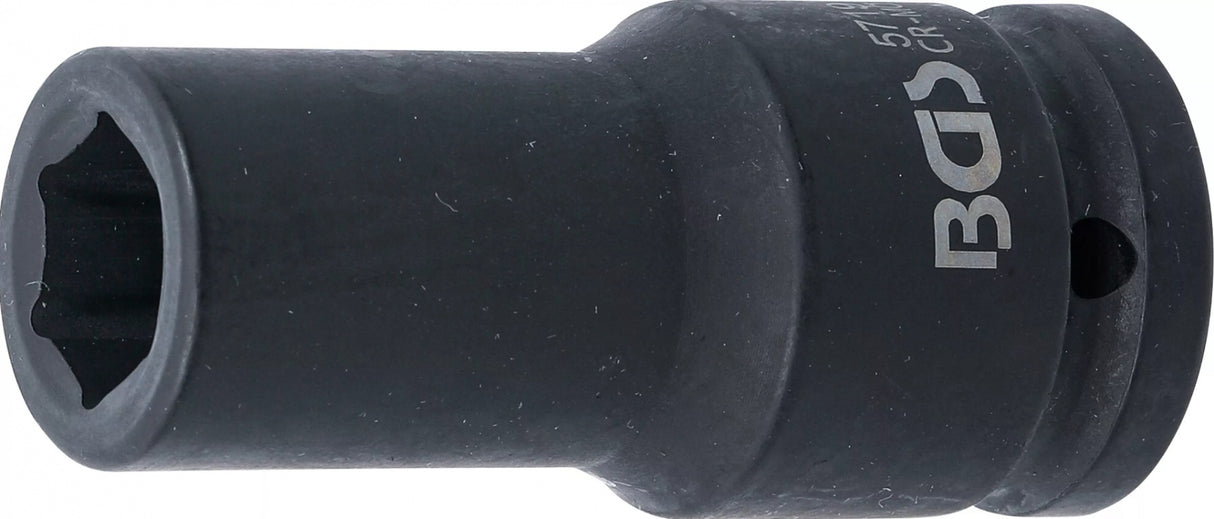 IMPACT SOCKET HEXAGON, DEEP | 20 MM (3/4") DRIVE | 19 MM (5719)