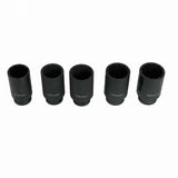 LONG IMPACT SOCKET SET | 12-POINT | 30 - 36 MM | 5 PCS. (H1552)