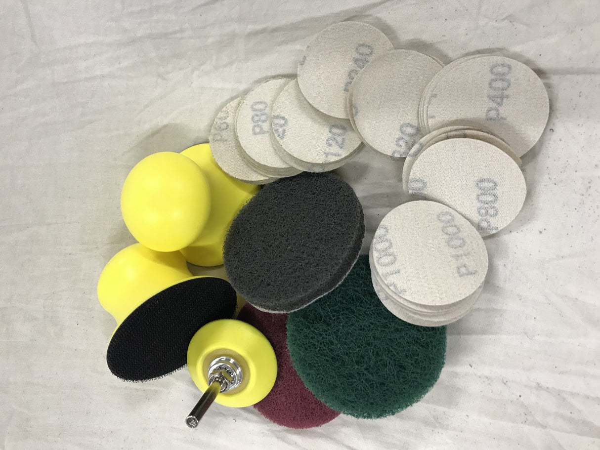 SANDING DISC SET | 50 MM | 46 PCS. (SD46K)