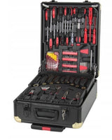 TOOL SET IN ALUMINUM CASE | RATCHETING WRENCHES | WITH WHEELS | 188 PCS. (SK58288)