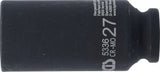 IMPACT SOCKET, 12-POINT, DEEP | 12.5 MM (1/2") DRIVE | 27 MM (5336)
