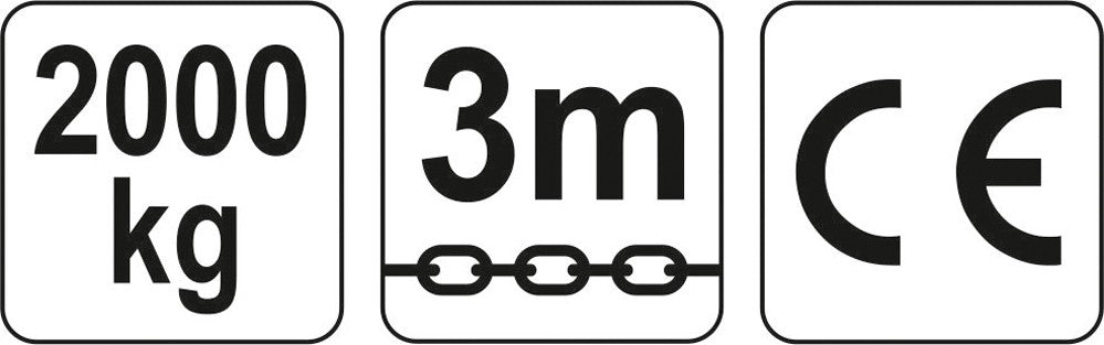 CHAIN BLOCK 2,0 T (YT-58953)
