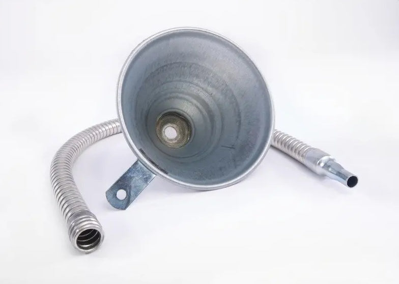 METAL FUNNEL WITH REMOVABLE FLEXIBLE TUBE | HEAVY DUTY (MF350)