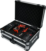 CORDLESS BRUSHLESS DRILL / DRIVER | WITH KIT 18V, 2 BATTERIES | 126 PCS. (YT-44250)