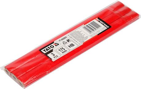CARPENTER PENCILS | 175 MM | 3 PCS. (YT-692603)
