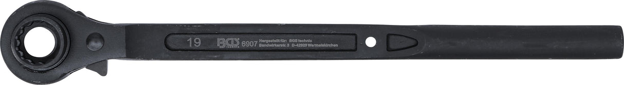 SCAFFOLDING RATCHET | ROUND SHAFT | 19 X 22 MM (6907)