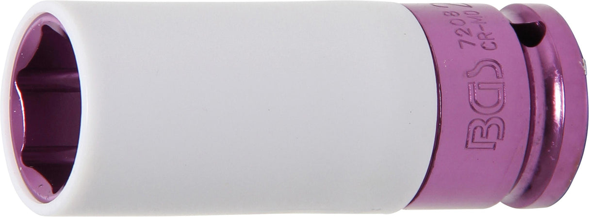 PROTECTIVE IMPACT SOCKET | 12.5 MM (1/2") DRIVE | 22 MM (7208)