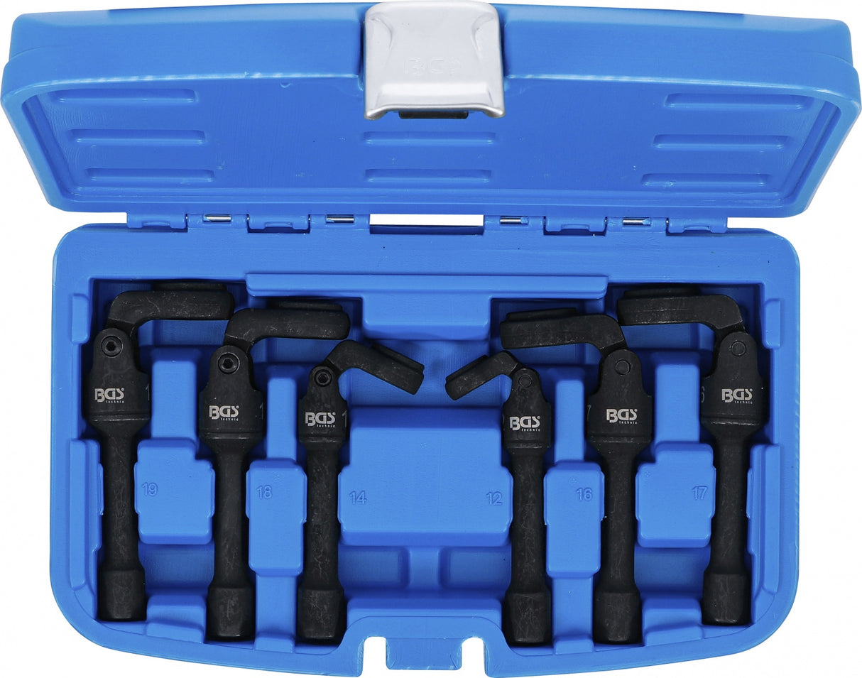 CROWFOOT SPANNER SET | 10 MM (3/8") DRIVE | WITH JOINT | 6 PCS. (74302)