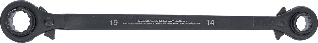 SCAFFOLDING RATCHET | 4-IN-1 | 14 - 17 - 19 - 22 MM (6843)