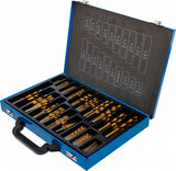 DRILL BIT SET HSS | TITANIUM NITRIDE | 1 - 10 MM | 231 PCS. (72130)