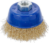 WIRE CUP BRUSH | M14 X 2 DRIVE | Ø 75 MM X 57 MM (3983)