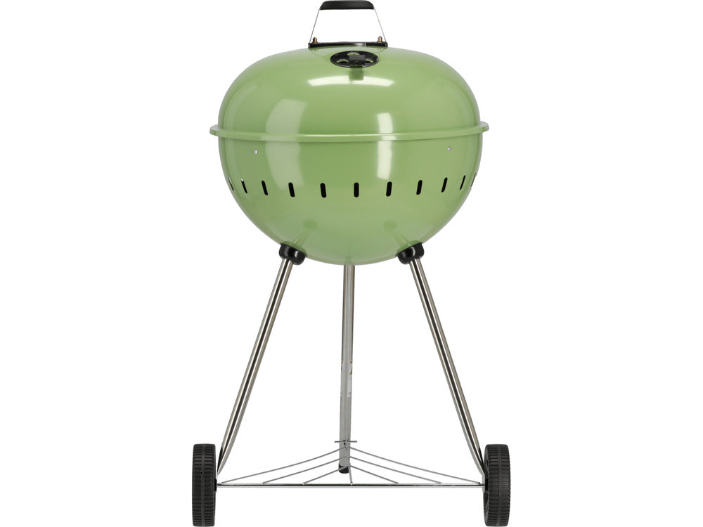 CHARCOAL BBQ, ROUNDED, 54CM GREEN (YG-20303)