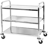 SERVICE TROLLEY 3-TIERS SQ (YG-09096)