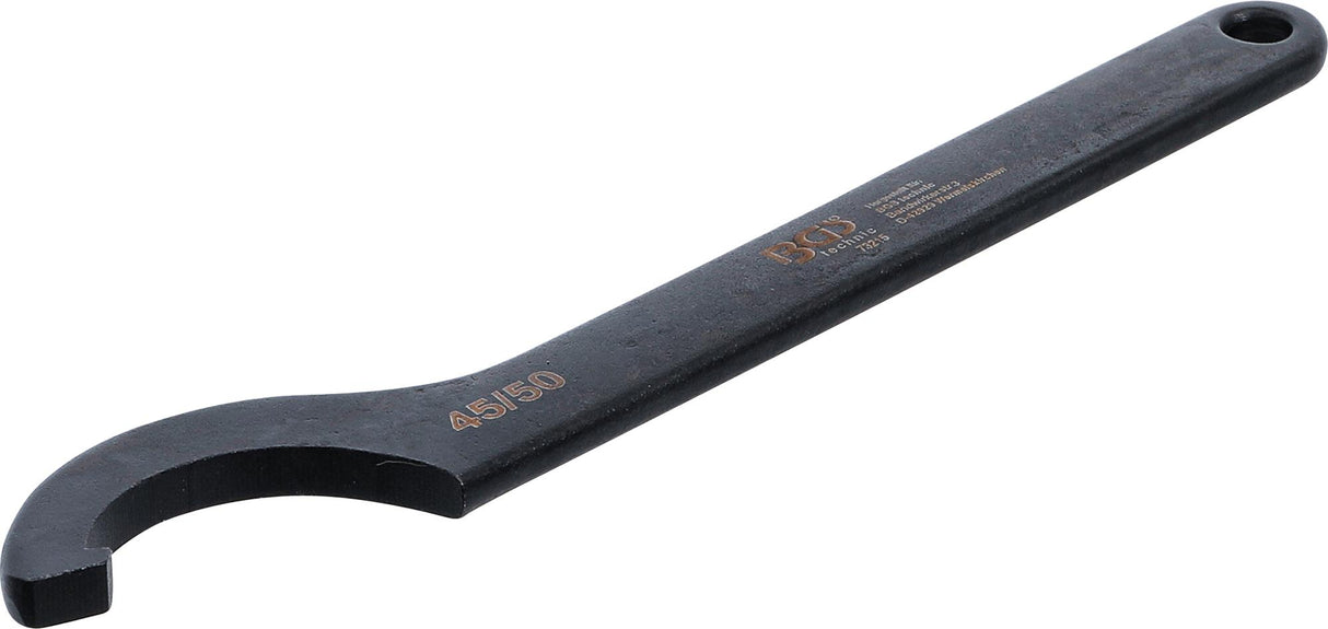HOOK WRENCH WITH NOSE | 45 - 50 MM (73215)