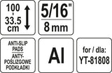 ADJUSTABLE TRIPOD 5/16" (YT-81809)