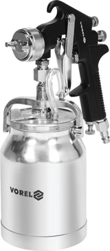 SPRAY GUN W. FLUID CUP HVLP 1000ML (80903)