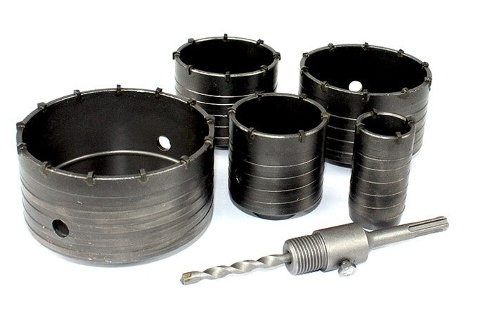 HOLE SAW SET SDS PLUS | 40-120 MM | 6 PCS. (ES20446)