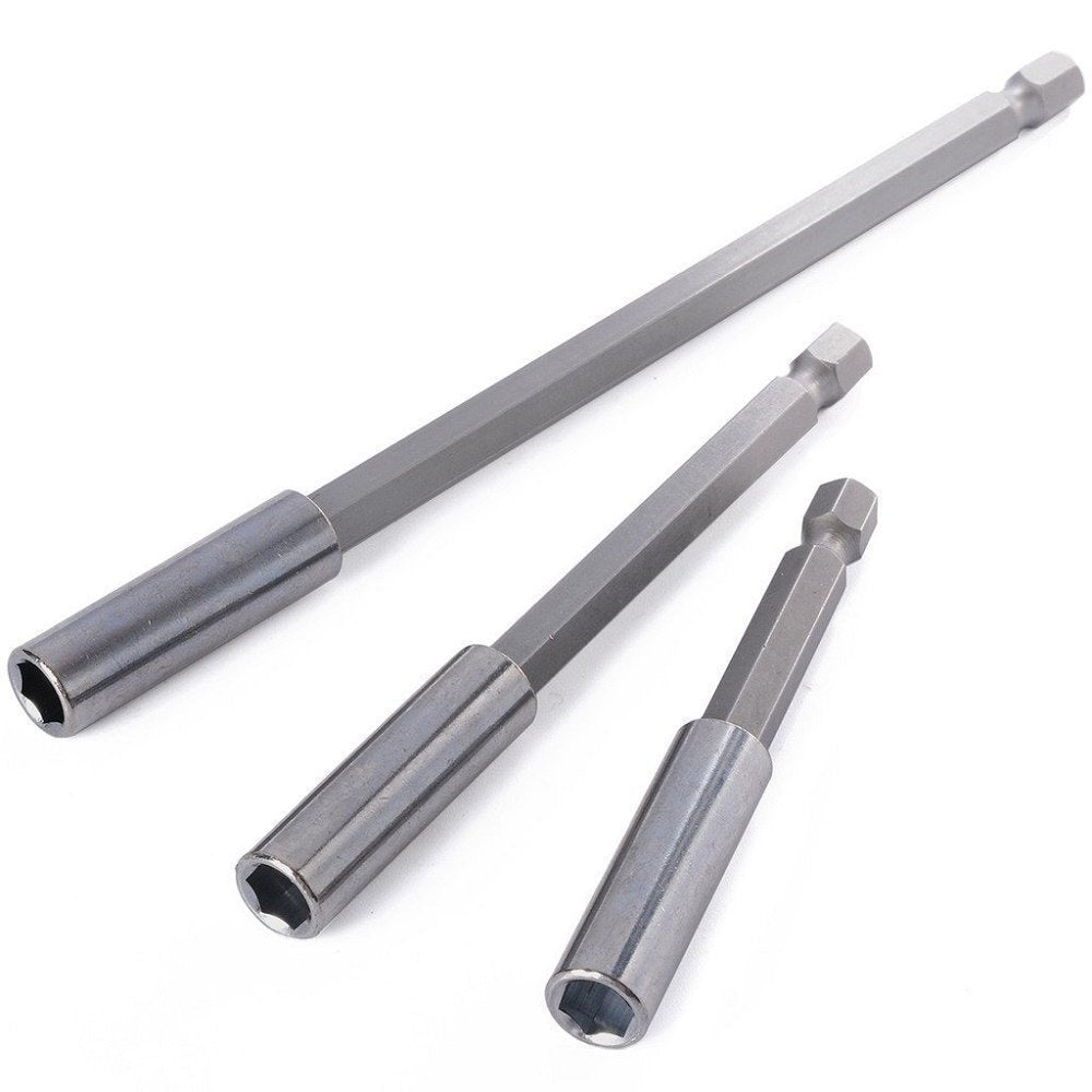 ADAPTER AND BIT SET 1/4" (6.3 MM) TO BITS AND SOCKETS 1/4" - 3/8" - 1/2" | 16 PCS. (SB16)