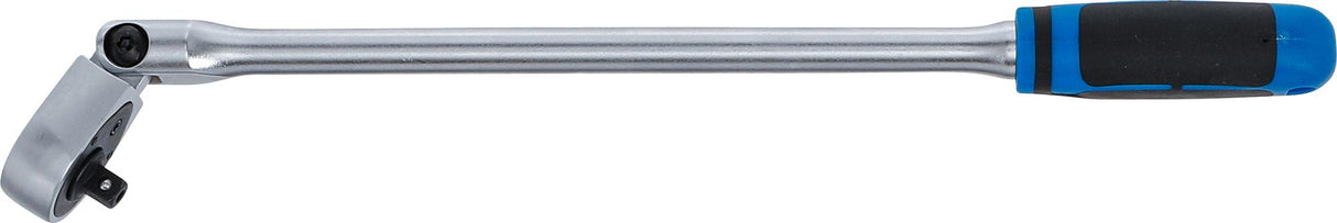 FLEXIBLE RATCHET | LOCKABLE | EXTRA LONG | EXTERNAL SQUARE 6.3 MM (1/4") | 304 MM (638)