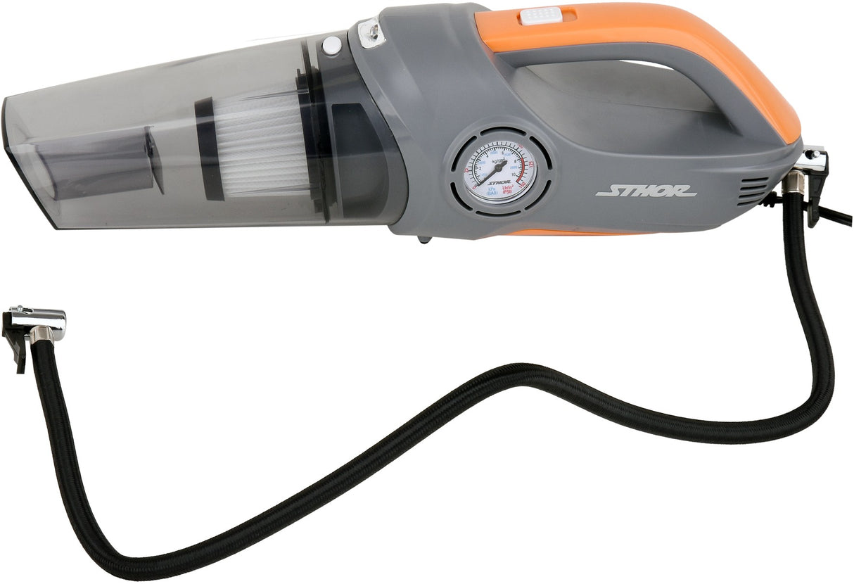 CAR VACUUM CLEANER WITH COMPRESSOR 80W (82953)