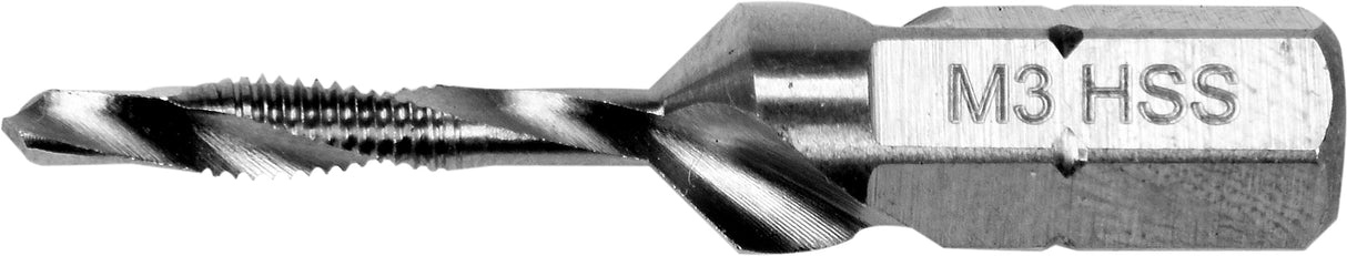 COMBINED DRILL TAP M3 HEX (YT-44840)