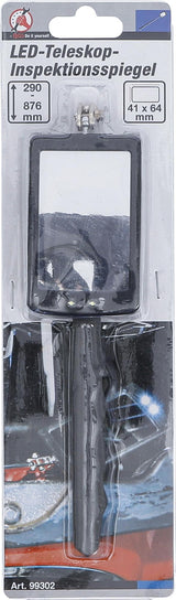 LED TELESCOPE INSPECTION MIRROR | 290 - 876 MM (99302)