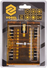 BIT SET WITH HOLDER | 21 PCS. (65015)