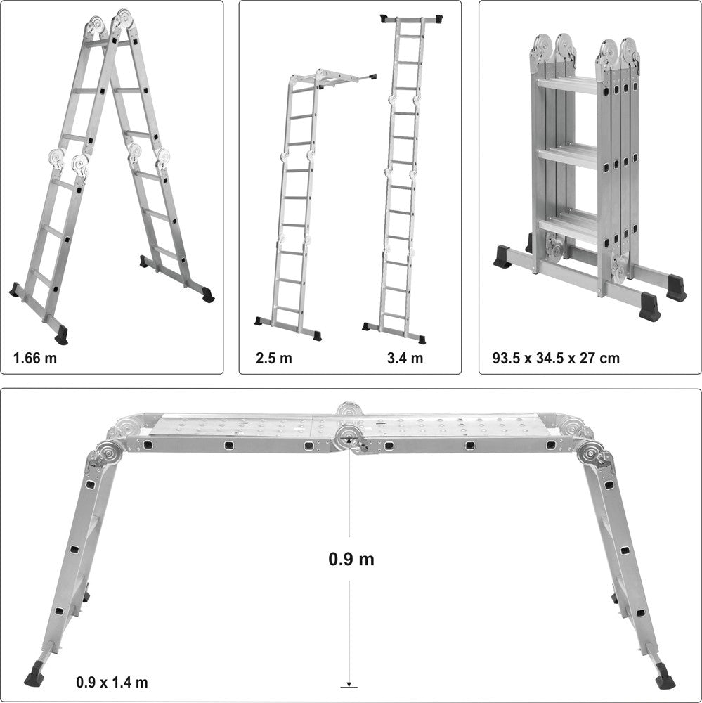 MULTIFUNCTION LADDER 4X3 (17704)