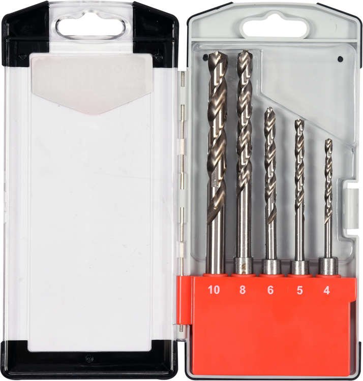 5PCS TWIST DRILL HSS6542 SDS PLUS SHANK (YT-40050)