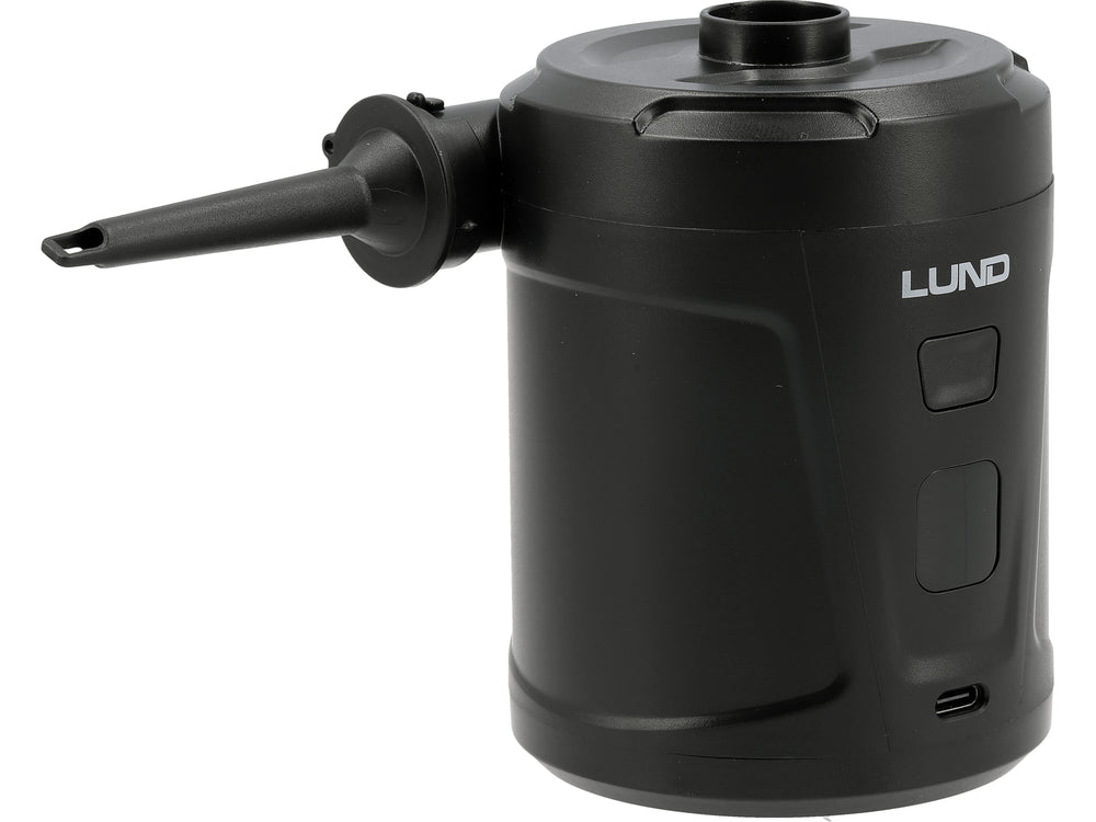 RECHARGEABLE AIR PUMP FOR MATTRESSES, BOATS, ETC. | 280L/MIN (82150)