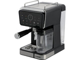 PRESSURE COFFEE MAKER WITH MILK FROTHER 1350W (68502)