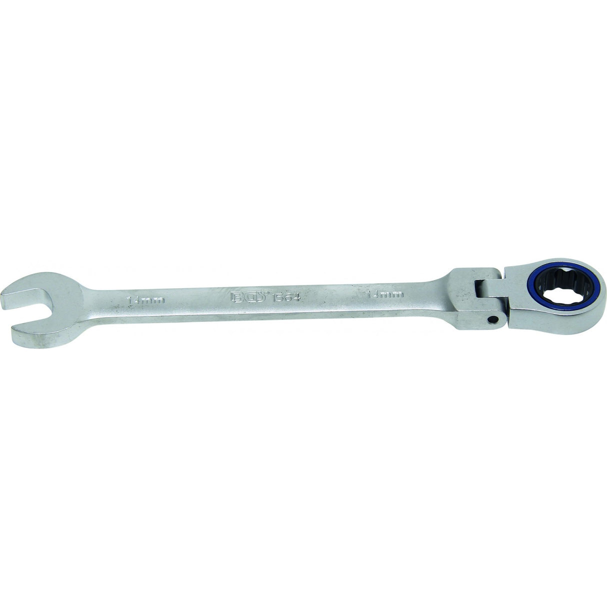 FLEX HEAD RATCHET WRENCH 72 TEETH CR-V 14 MM (1564)