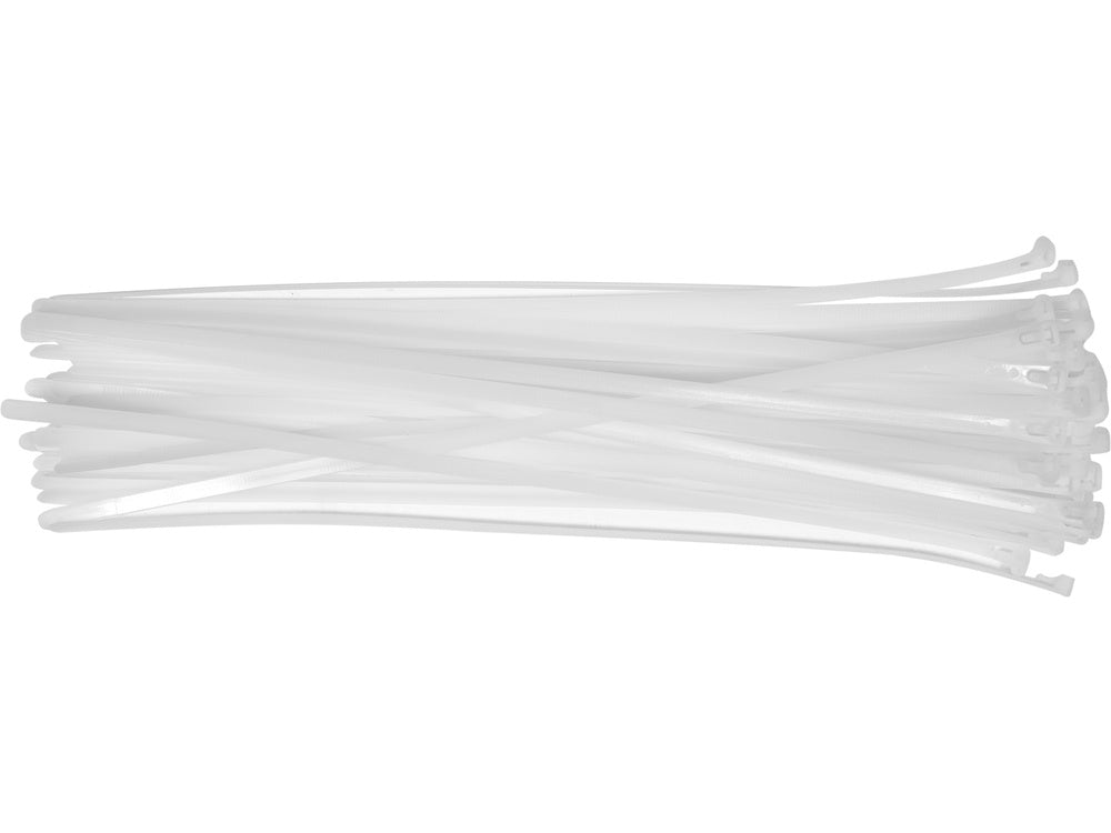 RELEASABLE CAB TIES 7,6X400MM 50PCS WHI (YT-70667)