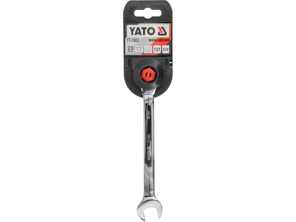 RATCHET COMBINATION WRENCH 20MM (YT-1663)