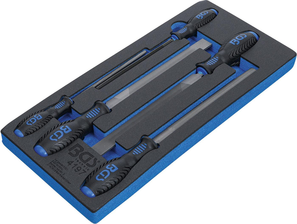 TOOL TRAY 1/3: MACHINIST'S FILE SET | 5 PCS. (4197)