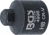 BRAKE CALLIPER SOCKET | INTERNAL HEXAGON | EXTRA SHORT | 8 MM (4996)