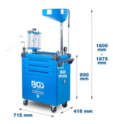 MOBILE OIL DRAINER STATION | WITH 3-DRAWER CABINET | WITH FILTER WRENCHES | 70L (7119)