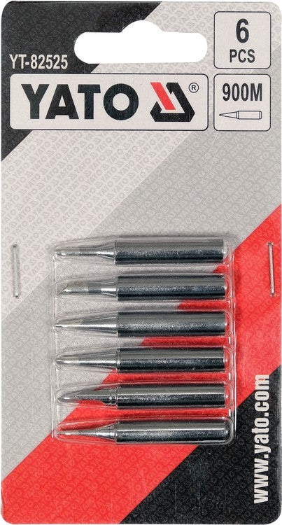 SOLDER IRON TIPS SET TYPE 900M 6 PCS (YT-82525)