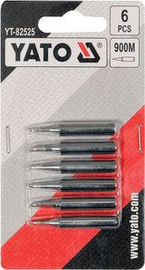 SOLDER IRON TIPS SET TYPE 900M 6 PCS (YT-82525)